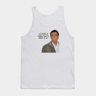 The office quote Tank Top